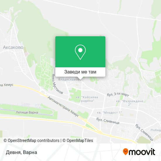 Девня карта