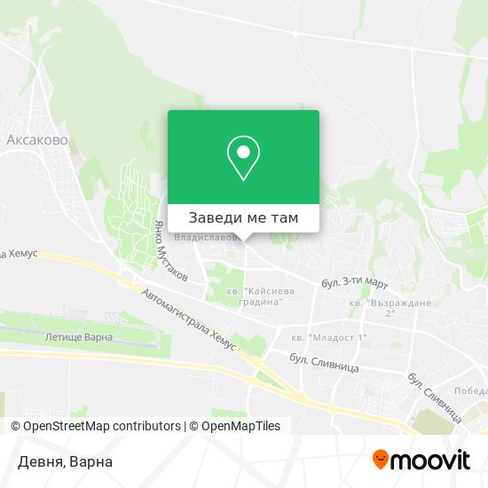 Девня карта
