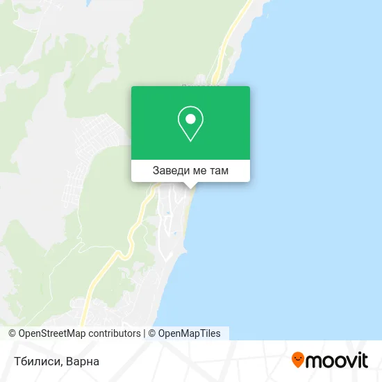 Тбилиси карта