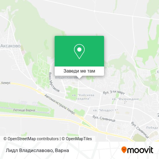 Лидл Владиславово карта