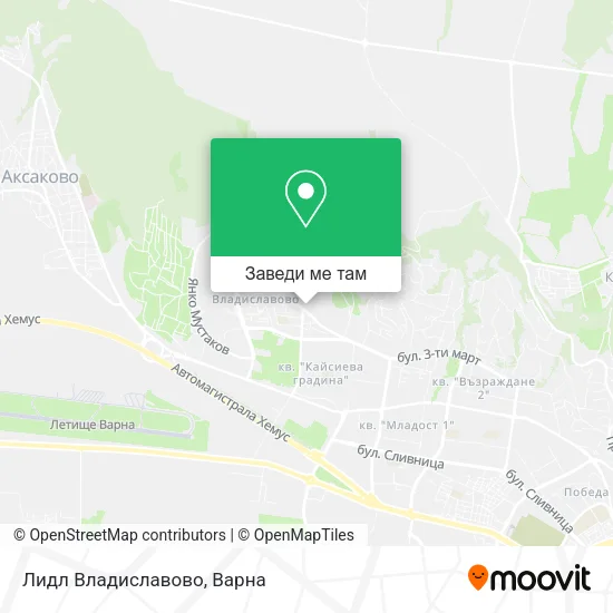 Лидл Владиславово карта