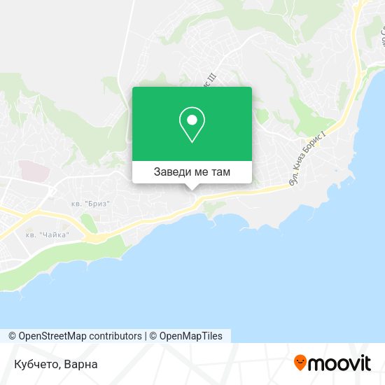 Кубчето карта