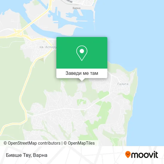 Бивше Тву карта