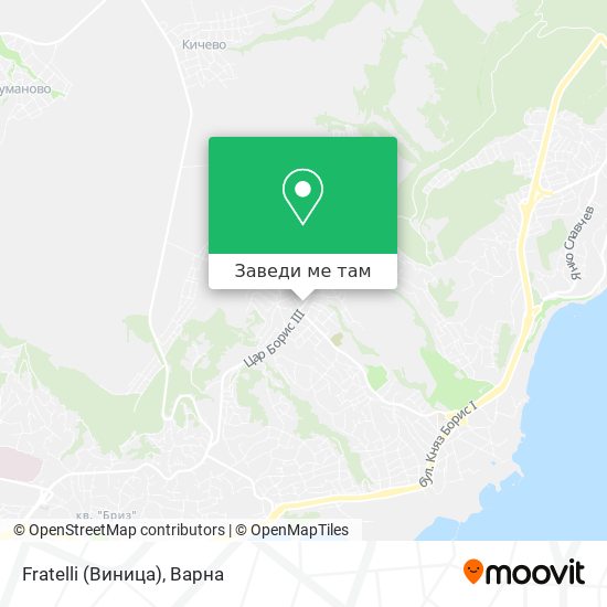 Fratelli (Виница) карта