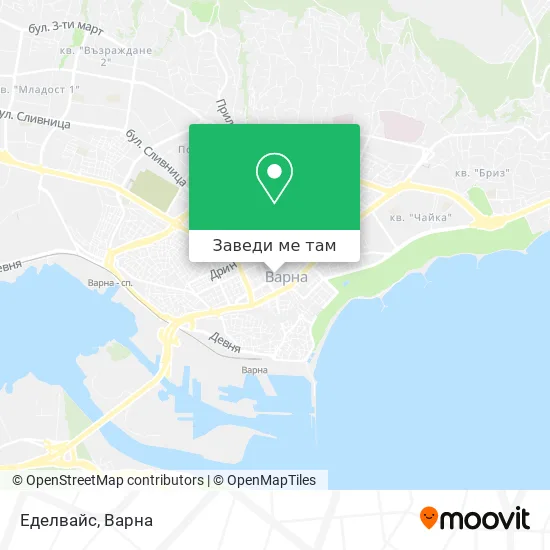 Еделвайс карта