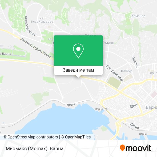 Мьомакс (Mömax) карта