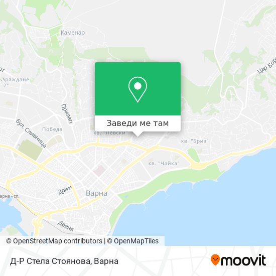 Д-Р Стела Стоянова карта