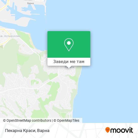 Пекарна Краси карта