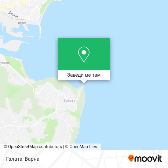 Галата карта