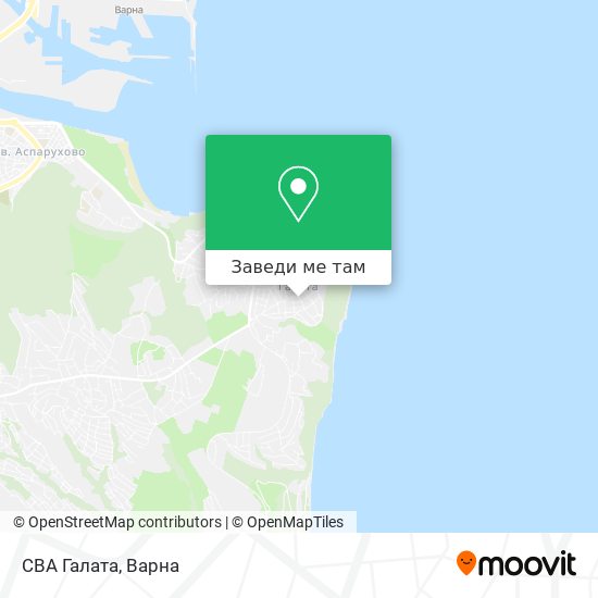 CBA Галата карта