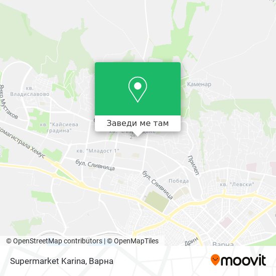 Supermarket  Karina карта