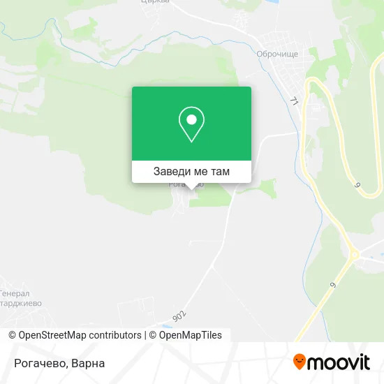 Рогачево карта