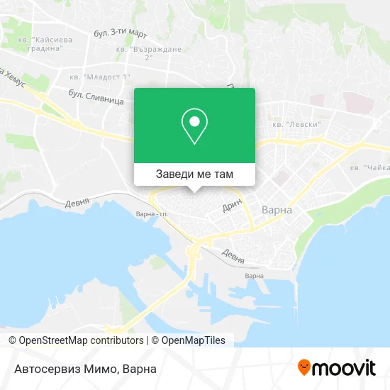 Автосервиз Мимо карта