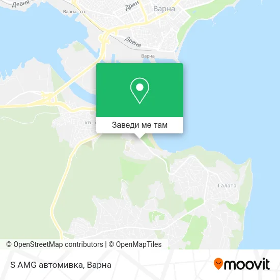 S AMG автомивка карта