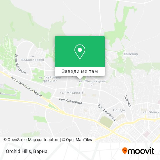 Orchid Hills карта