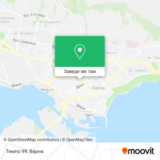 Темпо 99 карта