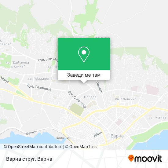 Вaрнa струг карта