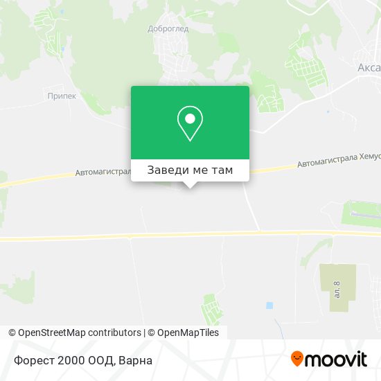 Форест 2000 ООД карта