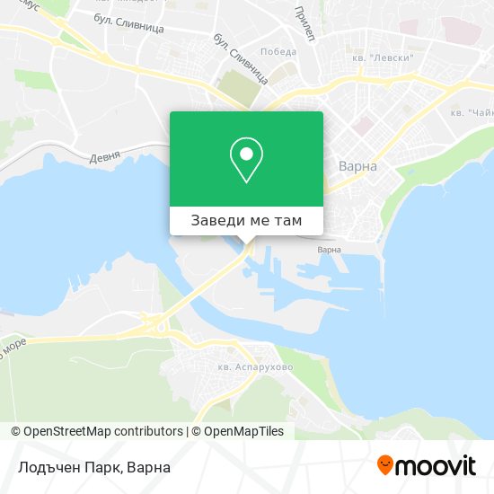 Лодъчен Парк карта