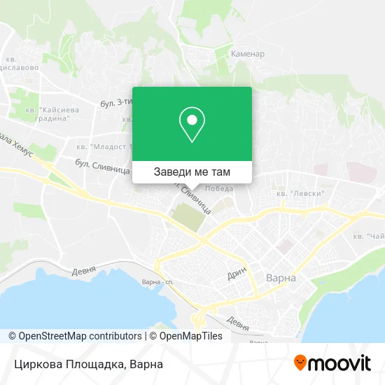 Циркова Площадка карта