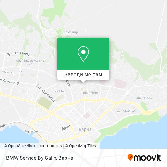 BMW Service By Galin карта