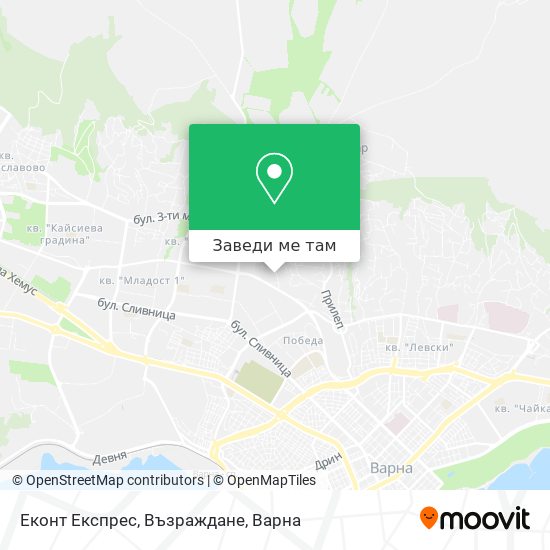 Еконт Експрес, Възраждане карта