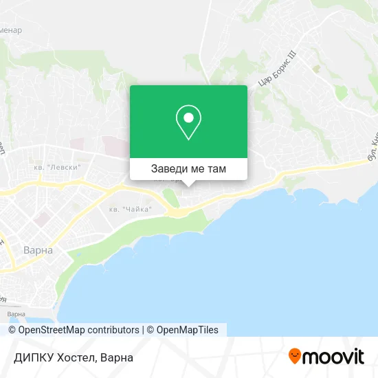 ДИПКУ Хостел карта