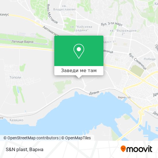 S&N plast карта