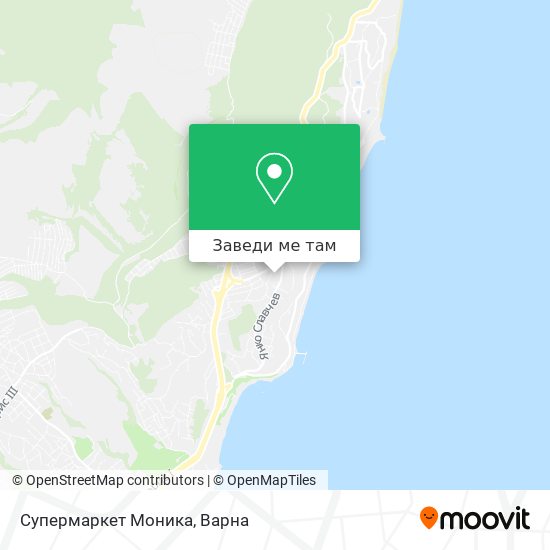 Супермаркет  Моника карта