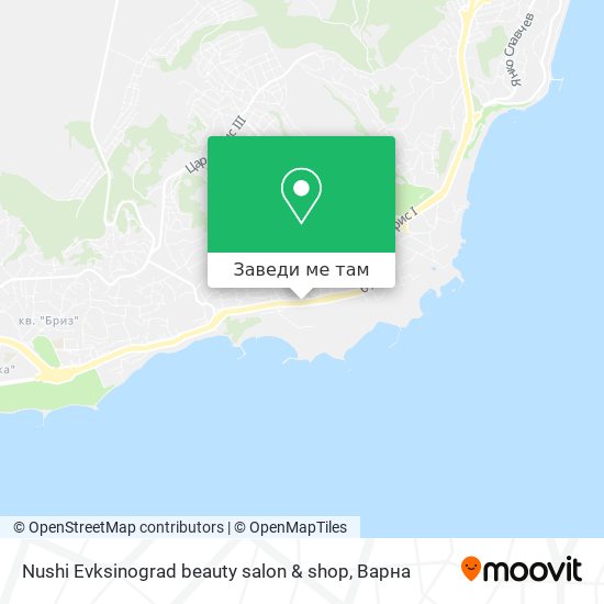 Nushi Evksinograd beauty salon & shop карта