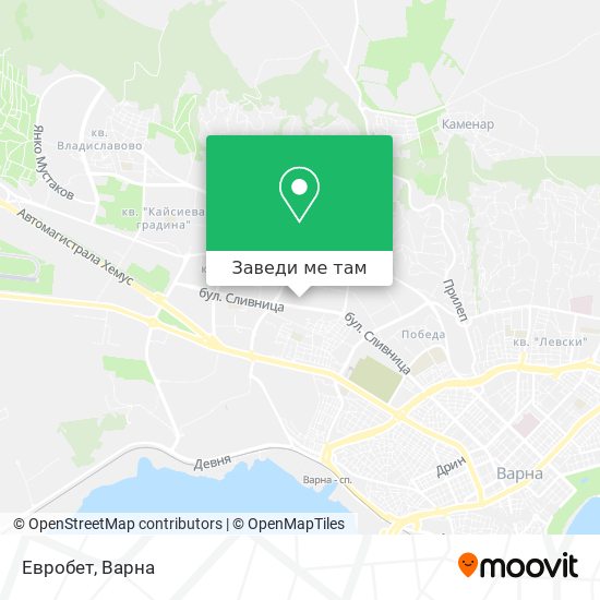 Евробет карта