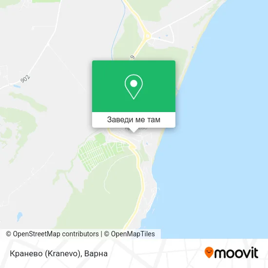 Кранево (Kranevo) карта