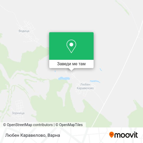 Любен Каравелово карта