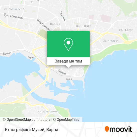 Етнографски Музей карта