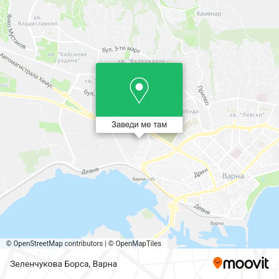 Зеленчукова Борса карта