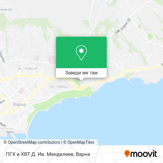 ПГХ и ХВТ  Д. Ив. Менделеев карта