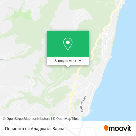 Поляната на Аладжата карта