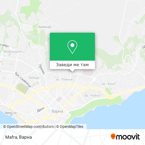 Mafra карта