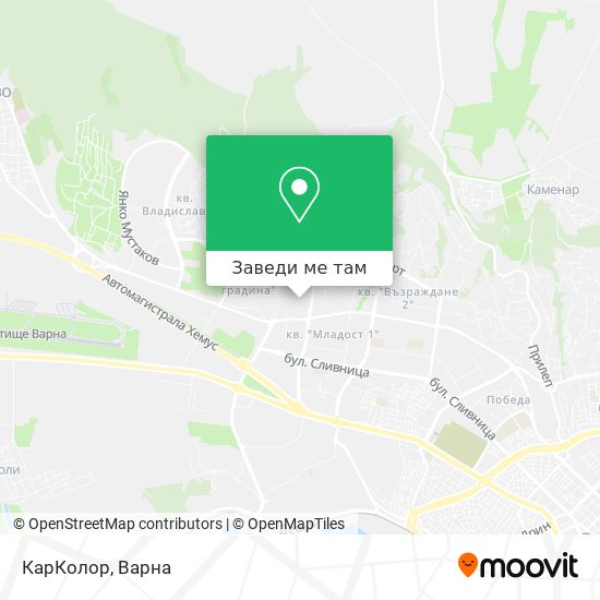 КарКолор карта