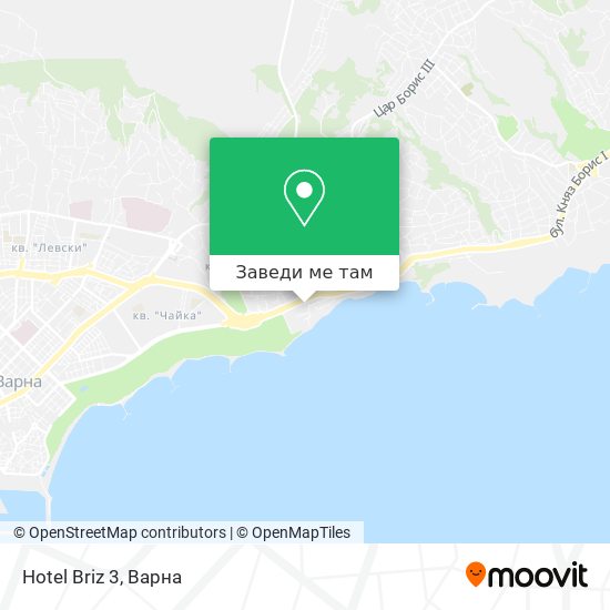 Hotel Briz 3 карта