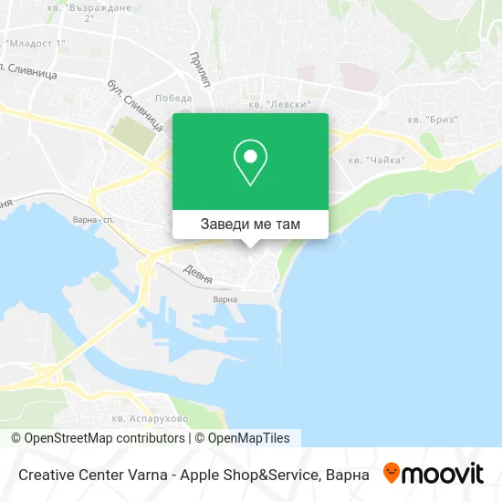 Creative Center Varna - Apple Shop&Service карта