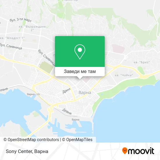 Sony Center карта