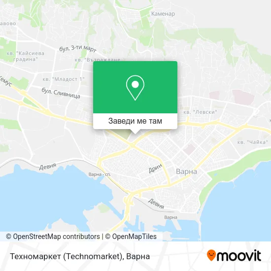 Техномаркет (Technomarket) карта