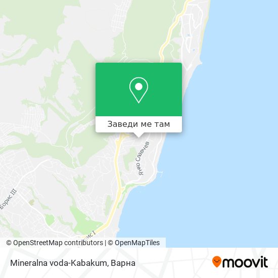 Mineralna voda-Kabakum карта