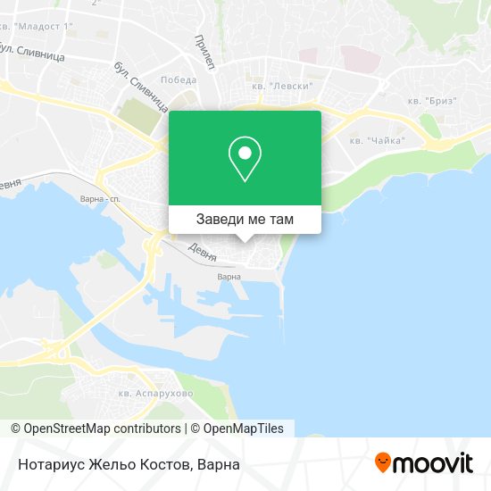 Нотариус Жельо Костов карта