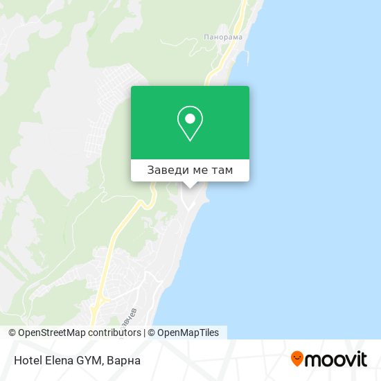 Hotel Elena GYM карта