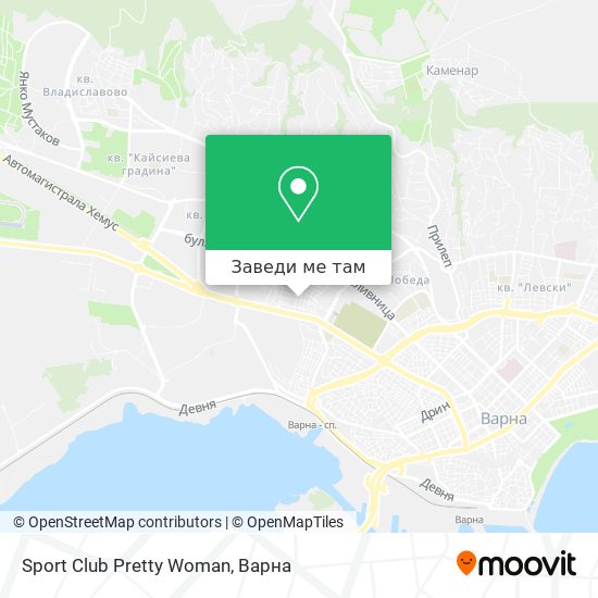 Sport Club  Pretty Woman карта