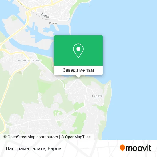 Панорама Галата карта