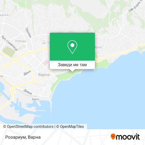 Розариум карта