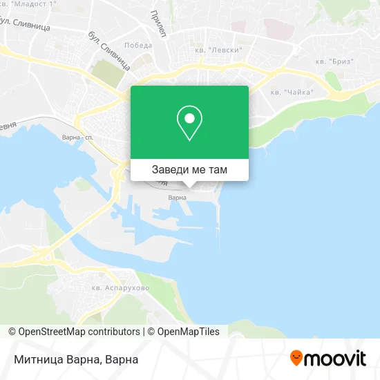 Митница Варна карта
